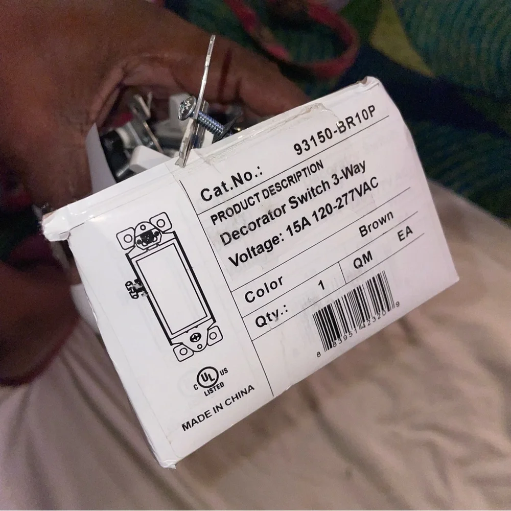 Gray Light Switch Set - Picture 2 of 2